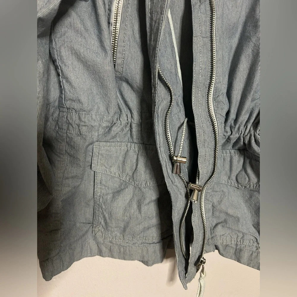 Label of Graded Goods by H&M Women’s Utility Jacket Casual Fit Size 4 Cotton - Picture 2 of 10